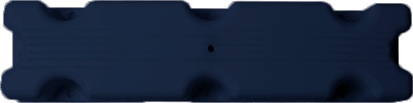 Block Fender  50x12x7cm  Zwart