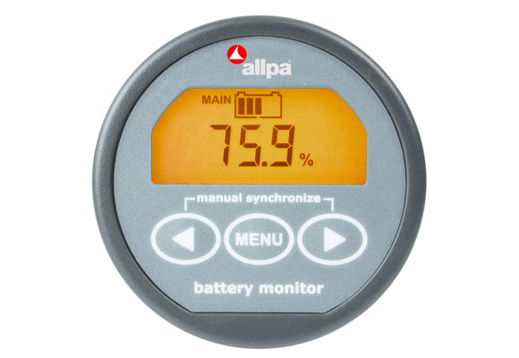 Allpa E-xpert Pro precisie accu monitor  0-35V  laadstroom 0-200A  ontlaadstroom 200-999A