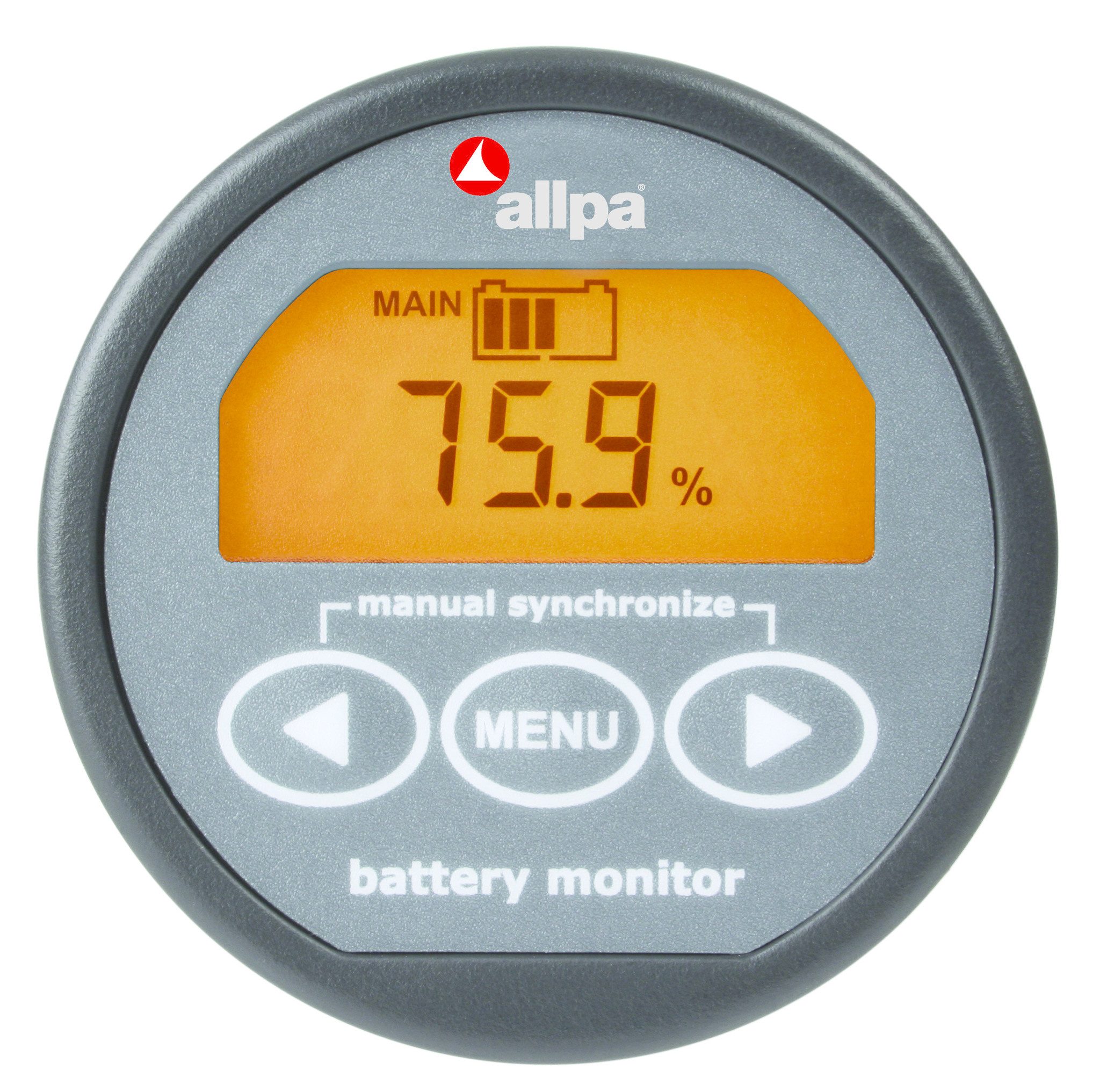 Allpa E-xpert Pro precisie accu monitor 0-35V laadstroom 0-200A ontlaadstroom 200-999A