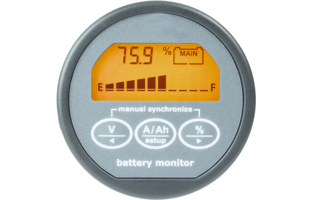 Allpa E-xpert Pro precisie accu monitor 0-35V laadstroom 0-200A ontlaadstroom 200-999A