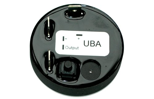 Allpa Battery watch monitor model UBA  3 hoofdprogramma's met buzzer & alarmcontact  Ø45mm