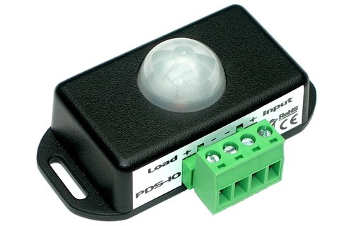 Allpa Brightline Infrarood Bewegingsschakelaar model PDS-10 PIR DC  12/24V  afm. 76 5x48 5x30mm