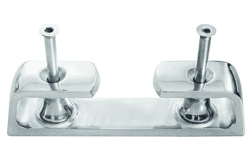 Allpa RVS Verhaalklamp met geleiderollen  afm. 45x260x57mm  Lijn Ø24-30mm