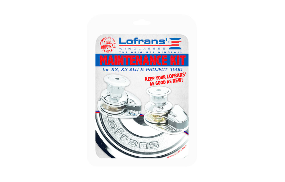 Lofrans - Servicekit ankerlier model X3 + Project 1500