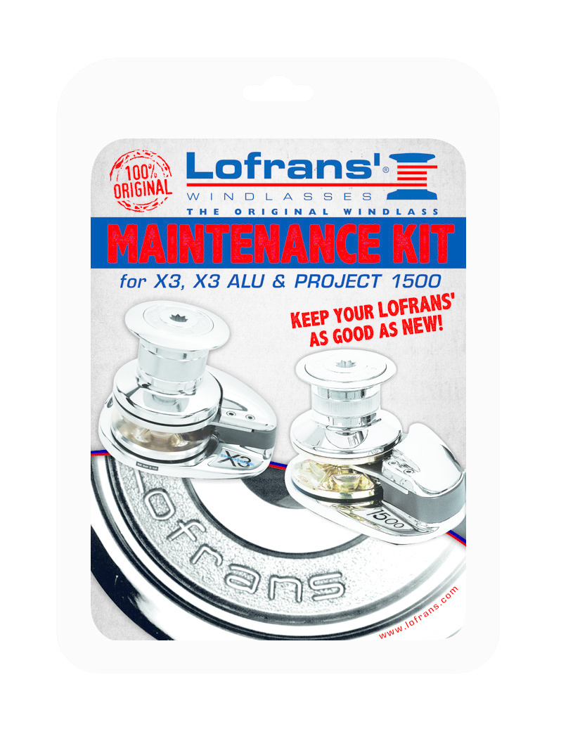 Lofrans - Servicekit ankerlier model X3 + Project 1500