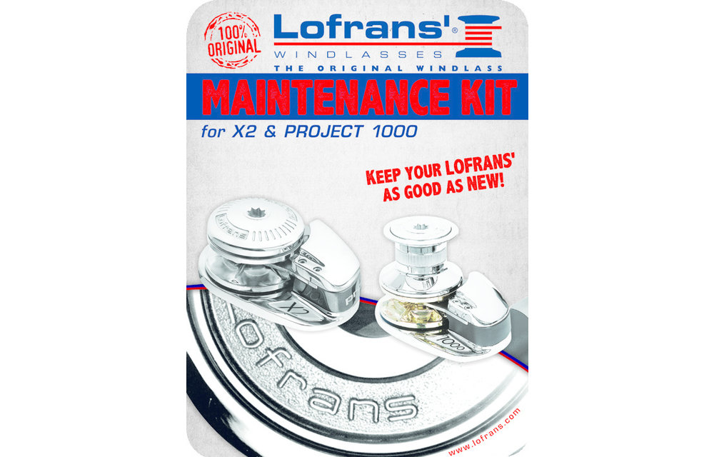Lofrans - Servicekit ankerlier model X3 + Project 1500