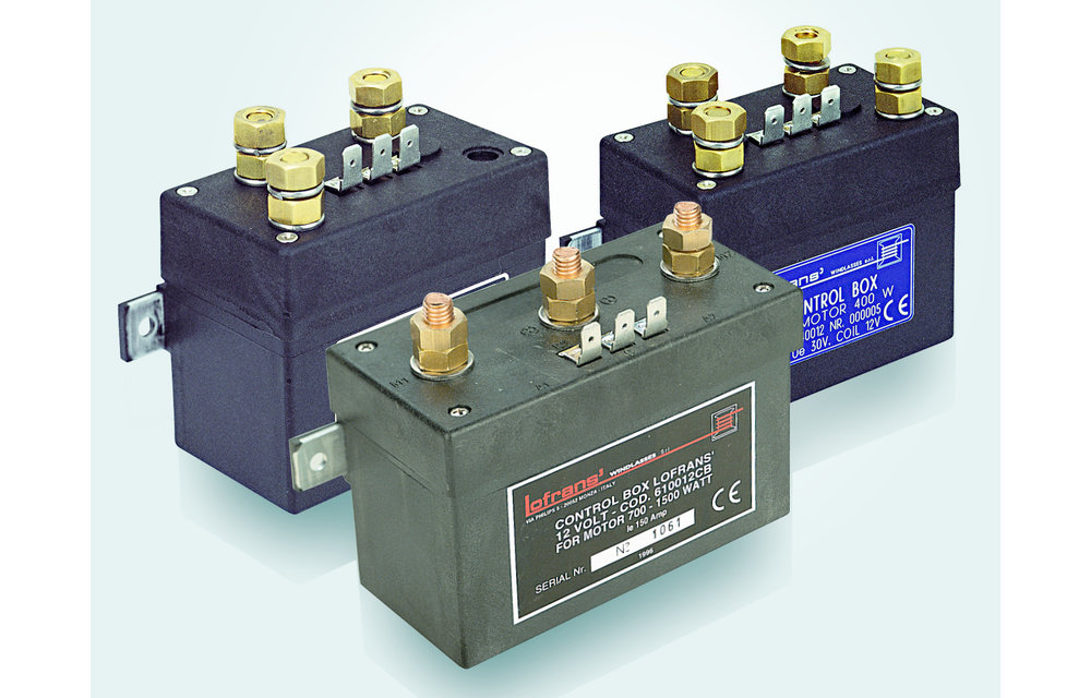 Lofrans Relaisbox 24V/150A  500-1700W  3-polig  waterdicht