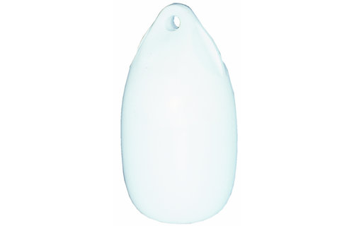 Allpa Fender druppelmodel Dumpy zwart Ø150mm  L=300mm   (maat 1) (opblaasbaar met kogelventiel)