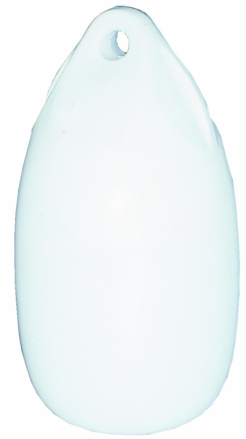 Allpa Fender druppelmodel Dumpy zwart Ø150mm L=300mm (maat 1) (opblaasbaar met kogelventiel)