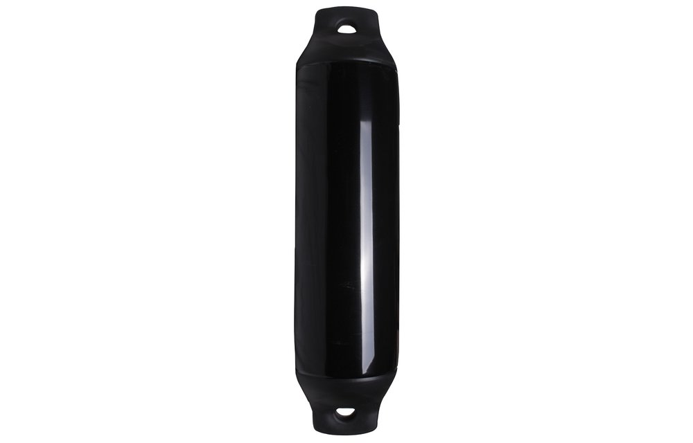 Allpa Fender Comet Ø220mm L=650mm zwart (maat 4) (opblaasbaar met kogelventiel)