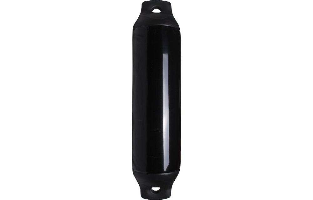 Allpa Fender Comet Ø220mm L=650mm zwart (maat 4) (opblaasbaar met kogelventiel)