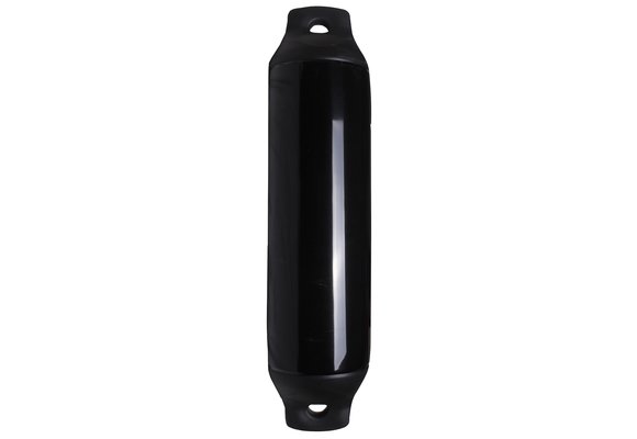 Allpa Fender Comet  Ø90mm  L=300mm  zwart (maat 0) (opblaasbaar met kogelventiel)