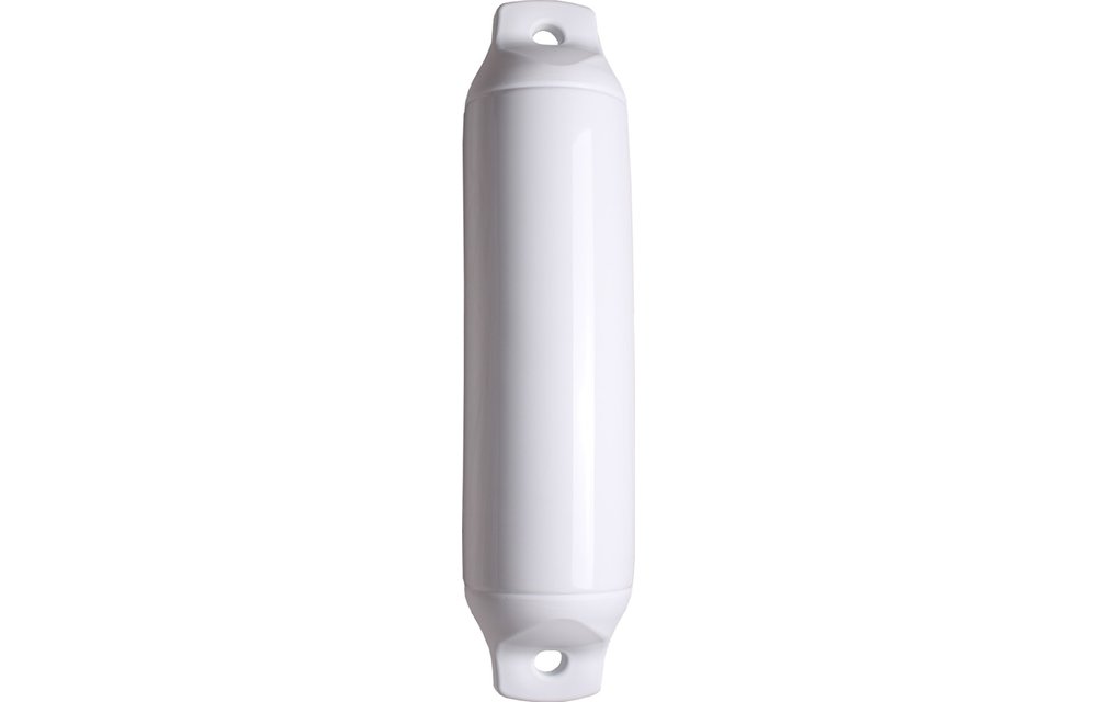 Allpa Fender Comet Ø100mm L=420mm wit (maat 1) (opblaasbaar met kogelventiel)