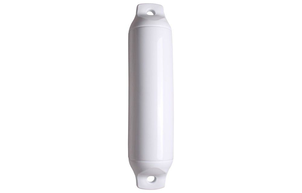 Allpa Fender Comet Ø100mm L=420mm wit (maat 1) (opblaasbaar met kogelventiel)
