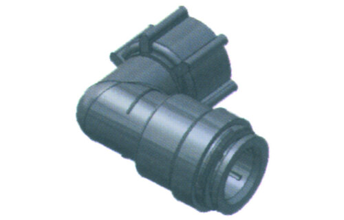 SeaTech Quick-connect knie-stuk insteekbaar  Ø15mm x Ø15mm (pijp)