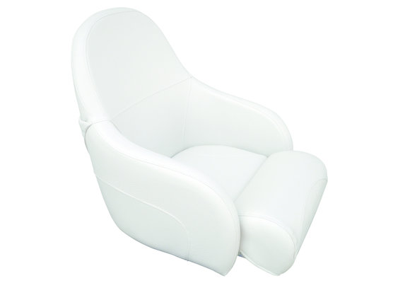 Allpa Stuurstoel model Naxus Flip Up  wit (slide plate nodig)