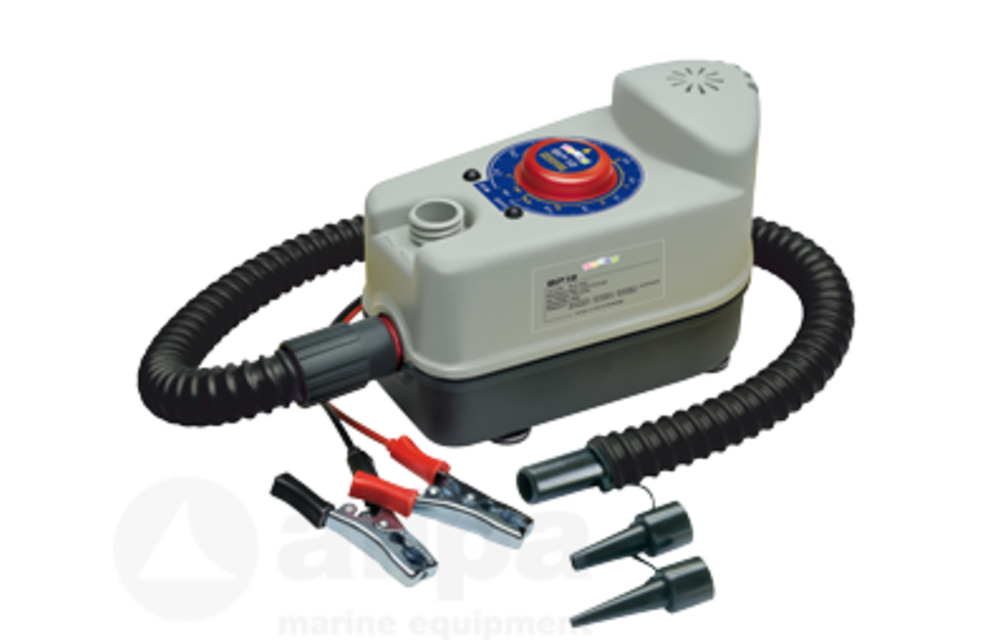Allpa Bravo BP luchtpomp 12V zonder accu aansluitset & 220V lader