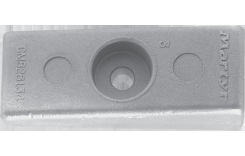 Allpa Zinkanode Mercury / Mariner / Force / Honda outboard Wedge (OEM 826134)