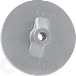 Allpa Aluminium Anode Mercruiser / Sterndrive / Mercury outboard Circular Plate (OEM 76214-5)
