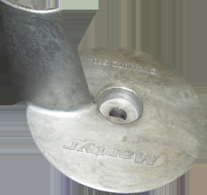 Allpa Zinkanode Mercury / Mariner / Force / Honda outboard  Skeg (OEM 41107ZV500)