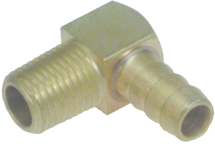Sierra Brandstoffitting  90°  1/4 NPT & 3/8 slang