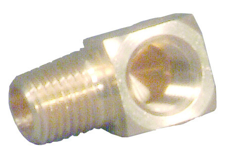 Sierra Brandstoftankfitting messing  90°  universeel  1/4 NPT male/female