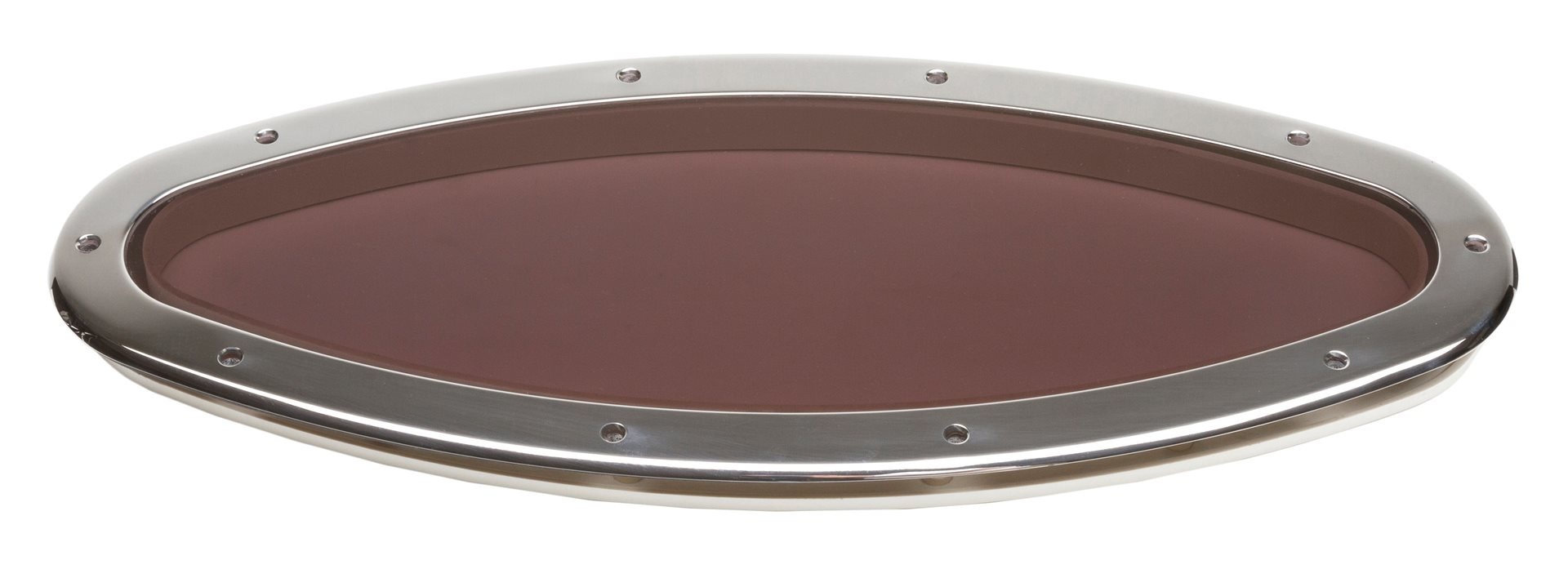 Allpa Roestvrij stalen vaste patrijspoort    198 x 457 mm