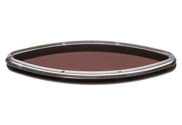 Allpa Roestvrij stalen vaste patrijspoort 127 x 400 mm