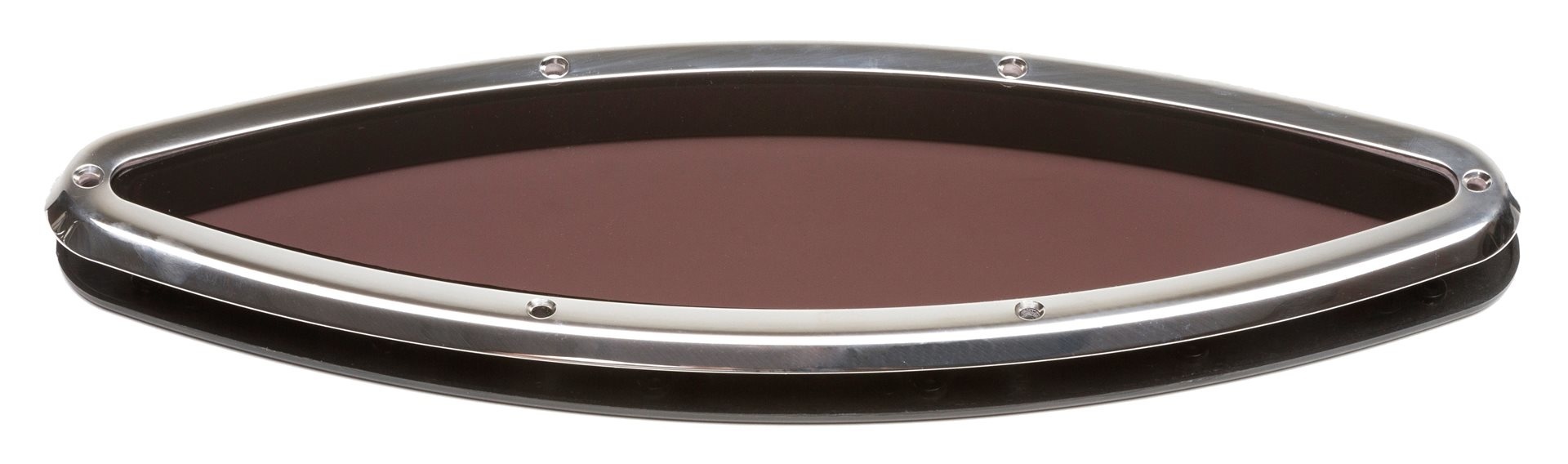 Allpa Roestvrij stalen vaste patrijspoort    127 x 400 mm