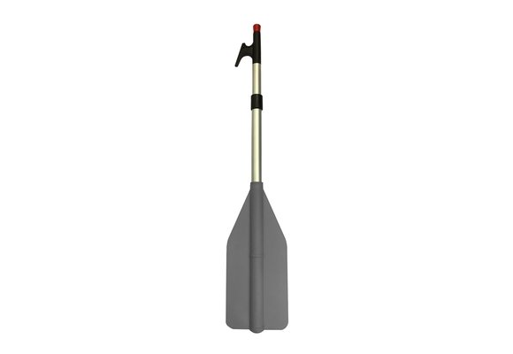 Paddel grijs telescopisch; 85-165cm