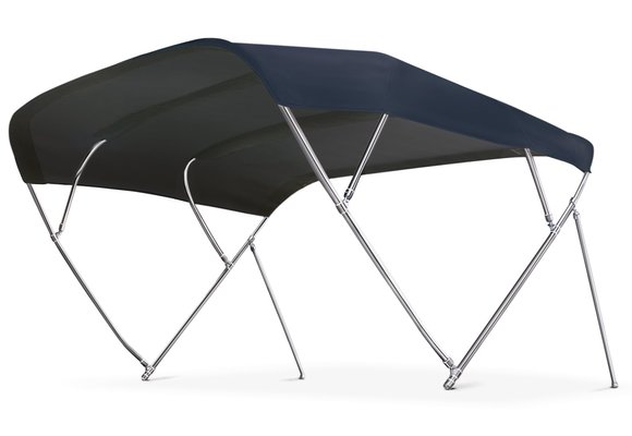 Zonnetent type Fly Inox | Navy; 200 x 156 x 252cm
