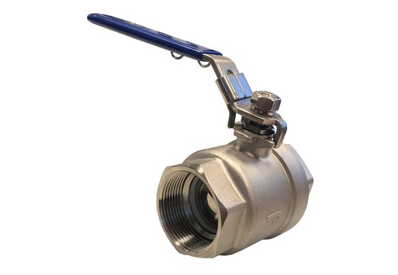 Kogelafsluiter RVS  1 1/2