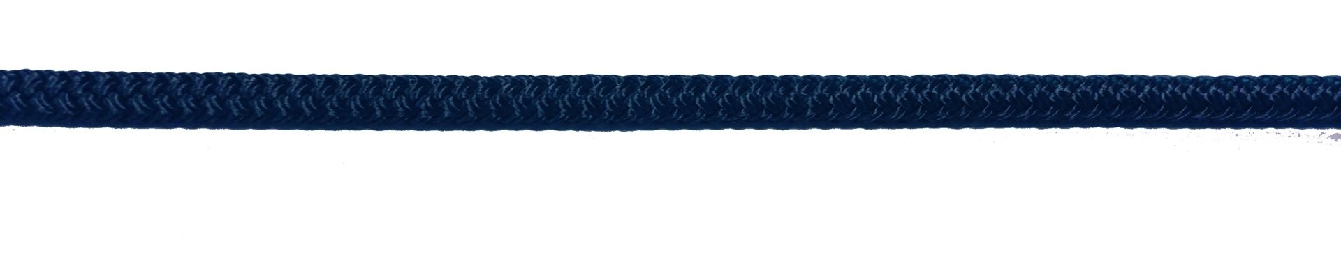 Allpa 16-Voudig gevlochten landvast met handgemaakte oogsplits 8mm blauw L=6,5Mtr