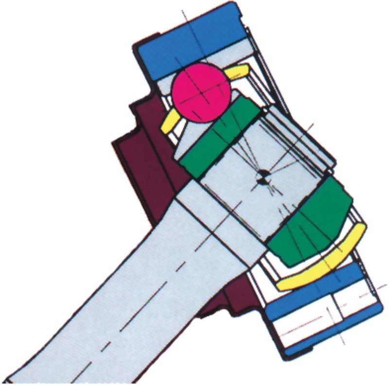 Druklager 45 mm voor Model 142