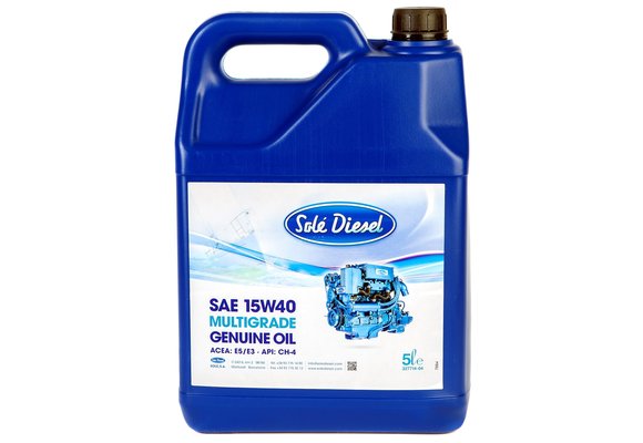 Solé Motorolie  container 5l  Multigrade 15W40  ACEA: E7 API C-4