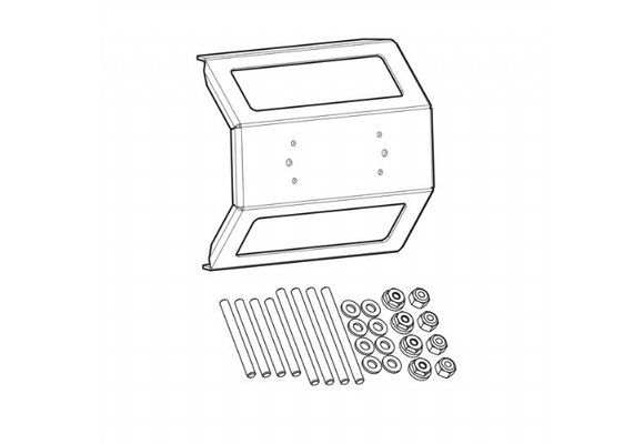 Humminbird In-Dash Mount IDMK S12R  Solix 12