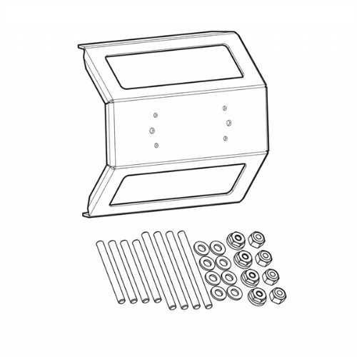 Humminbird In-Dash Mount IDMK S12R  Solix 12