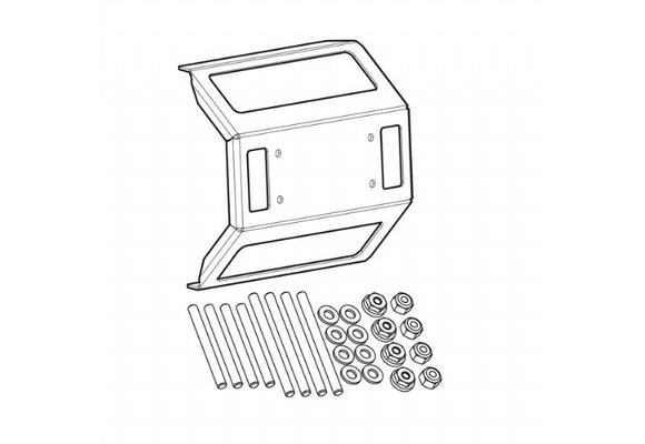 Humminbird In-Dash Mount IDMK S10R Solix 10