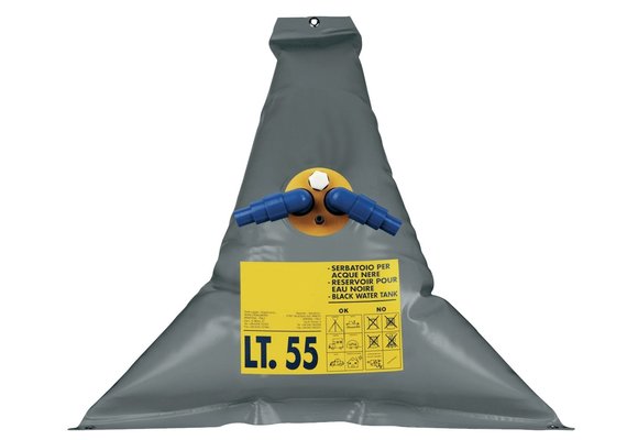 Flexibele vuilwatertank driehoek