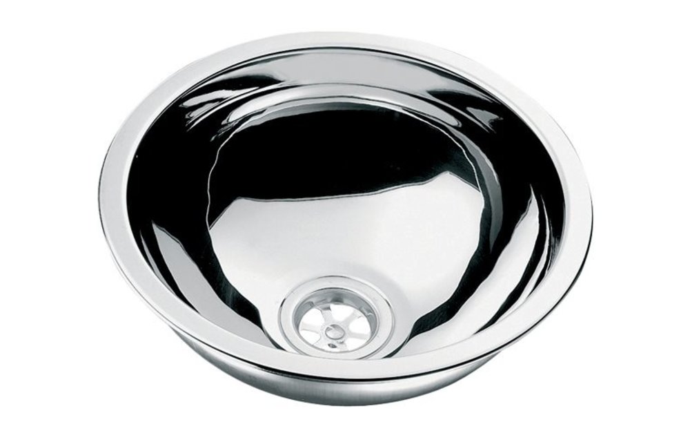 Allpa RVS Spoelbak rond