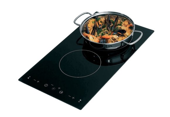 Allpa Flush mount elektronische kookplaat met touch screen control  2-pits 230V  500x300x41mm