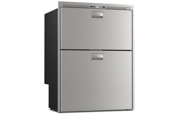 Allpa RVS inbouwkoellade Sea Drawer model DW210RFX  104l + 78l  12/24V  int. compressor