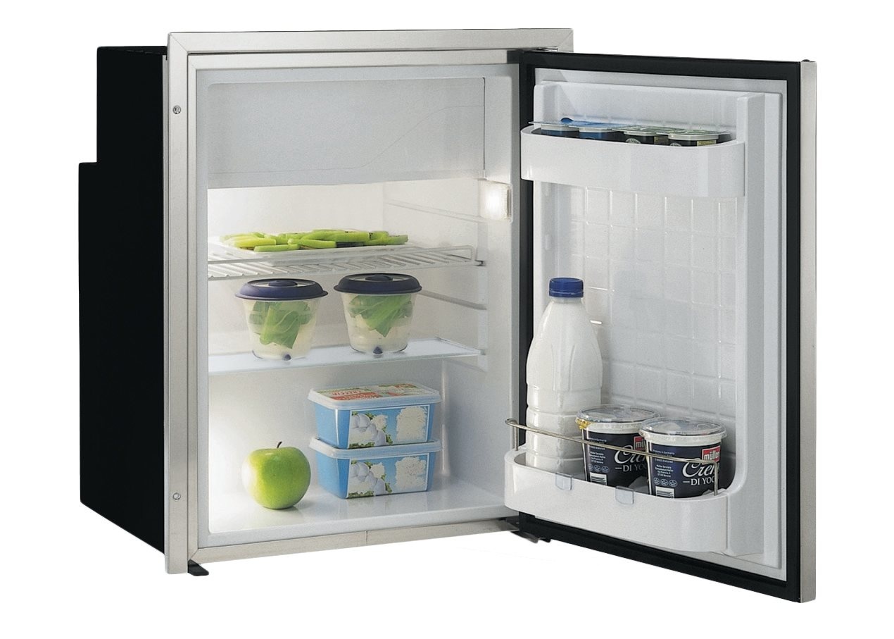 Allpa RVS inbouwkoelkast Sea Steel model C90iX  87l (vriesvak 9 8l)  12/24V  int. compressor