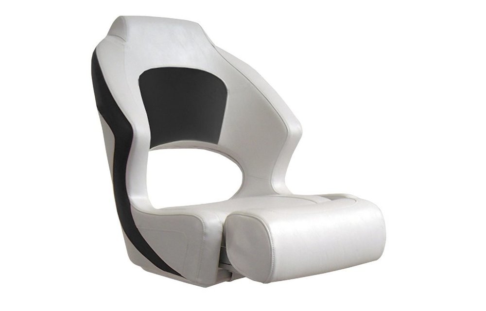 Allpa Stuurstoel model Sport Pro Flip-Up  wit/carbon