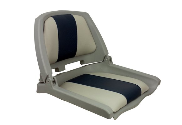 Allpa Klapstoel model Traveler grijs/blauw