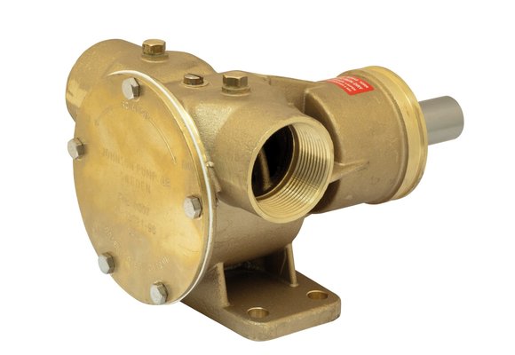 JP bronzen impellerpomp F8B-8  279l/min  binnendraad 1-1/2  voetmontage / pulley-aandrijving