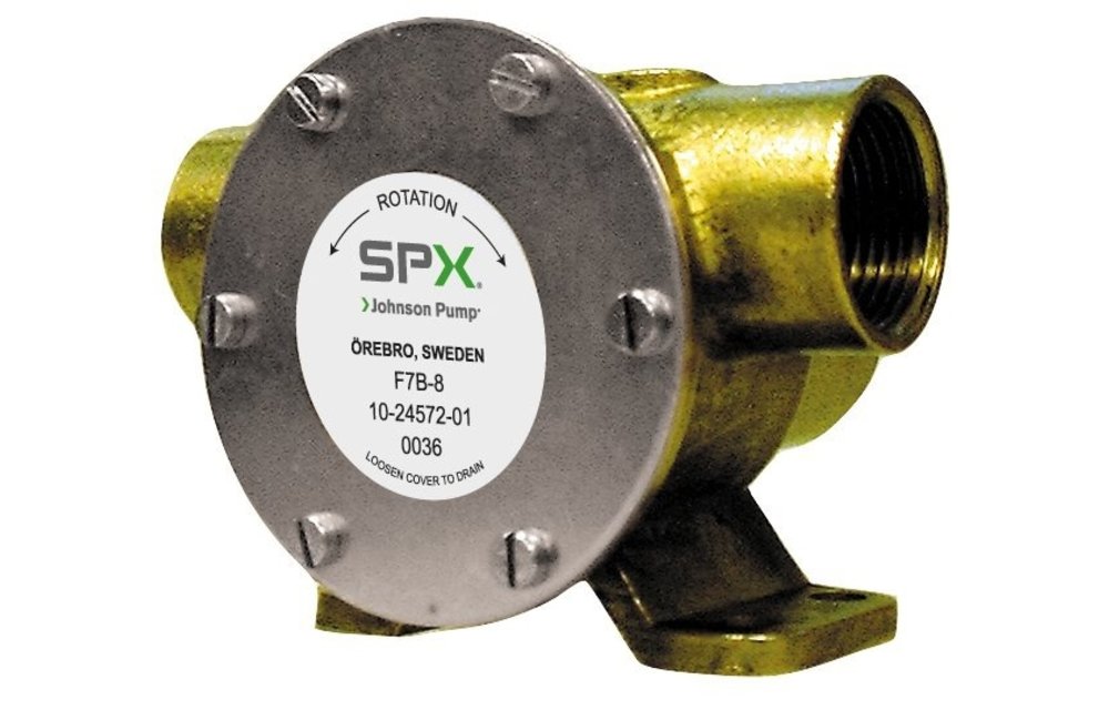 JP bronzen impellerpomp F35B-8  20 5l/min  binnendraad 3/8  voetmontage / pulley-aandrijving