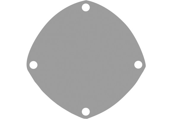 Johnson Pomp bronzen deksel voor pomp F5 / F6