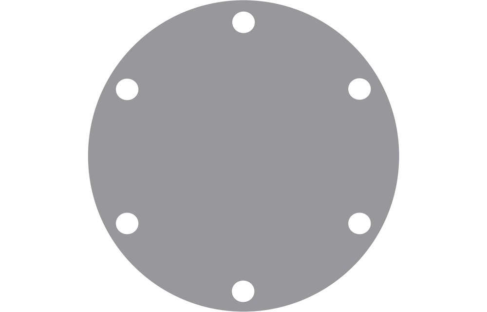 Johnson Pomp bronzen deksel voor pomp F35 (vervangt Jabsco AL6-200)