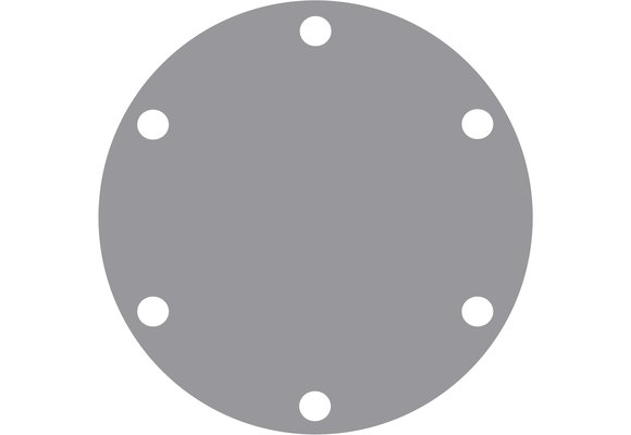 Johnson Pomp bronzen deksel voor pomp F35 (vervangt Jabsco AL6-200)